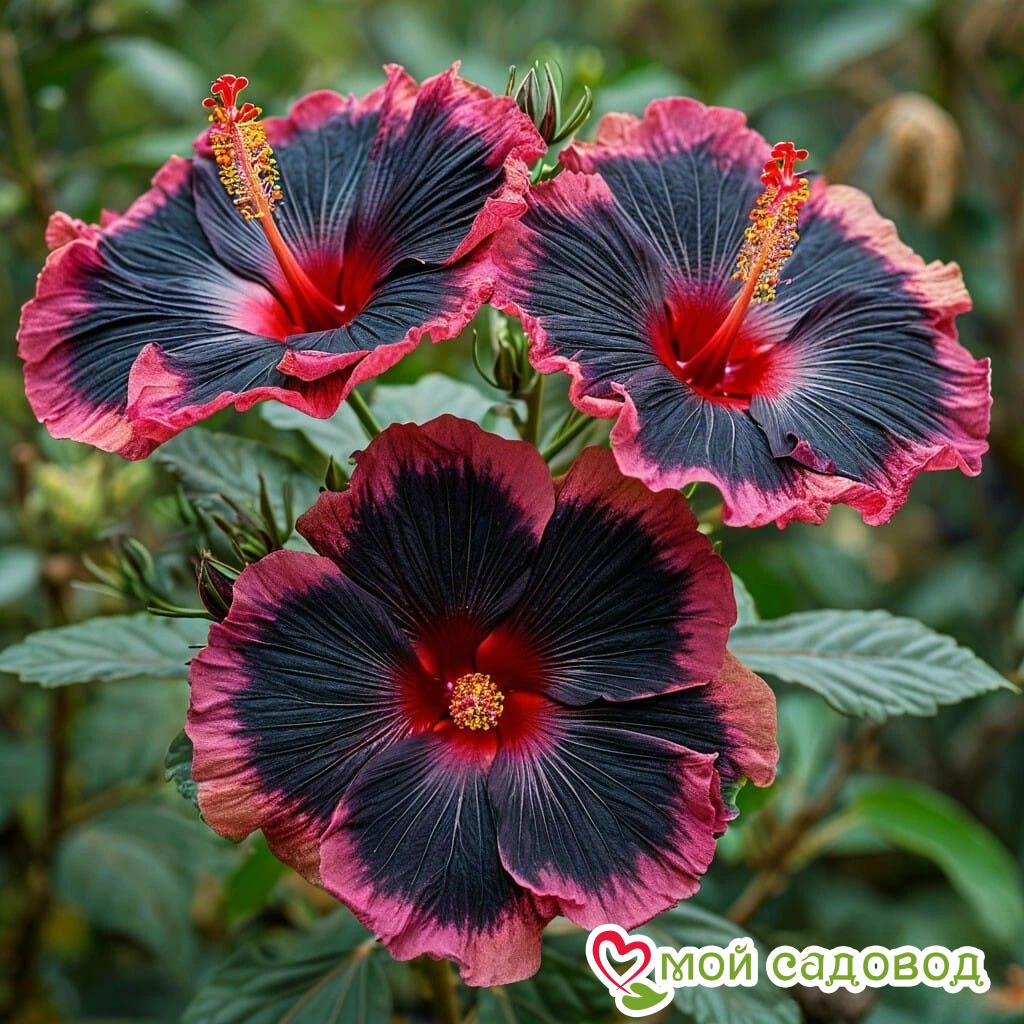 Гибискус садовый Файер Дэнсер